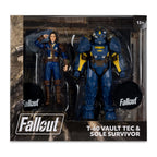 Produktbild Fallout 4 Statyer 2-pack T-60 Vault-Tec & Sole Survivor 18 cm