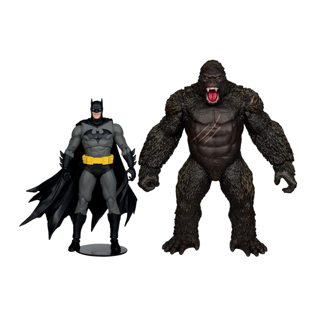 Produktbild DC Justice League Monsterverse DC Multiverse Actionfigurer 2-pack Batman & Kong 29 cm