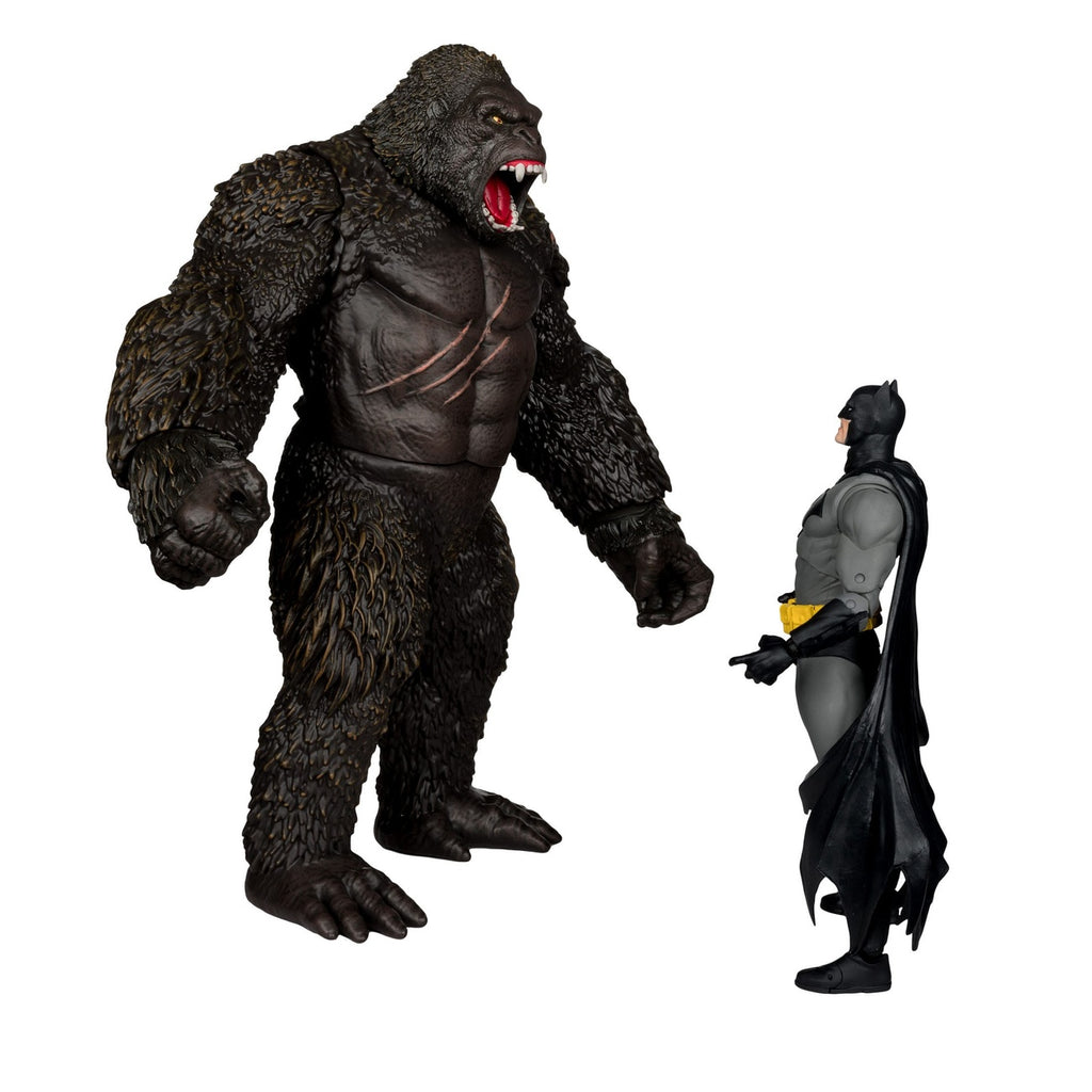 Produktbild DC Justice League Monsterverse DC Multiverse Actionfigurer 2-pack Batman & Kong 29 cm