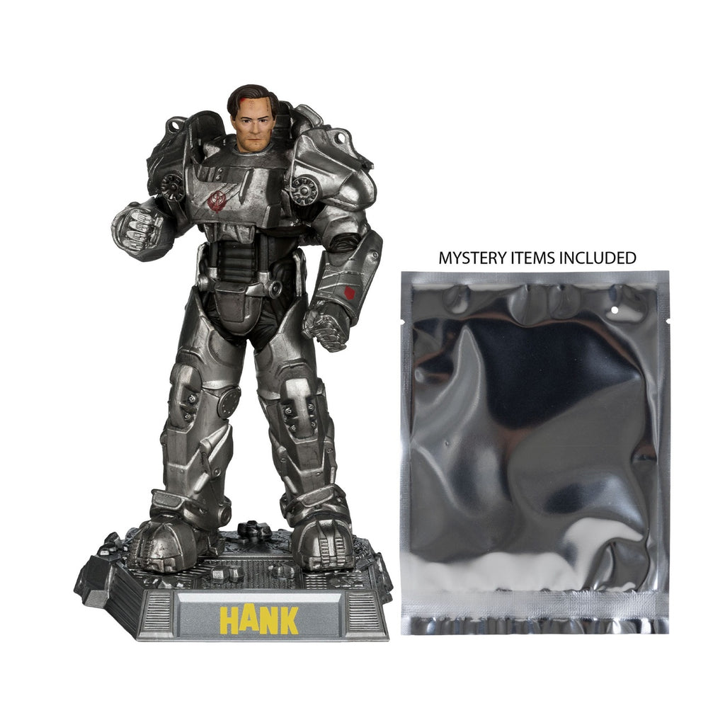 Produktbild Fallout Movie Maniacs actionfigur Hank Maclean (Säsong 2) (Red Platinum Edition) 17 cm