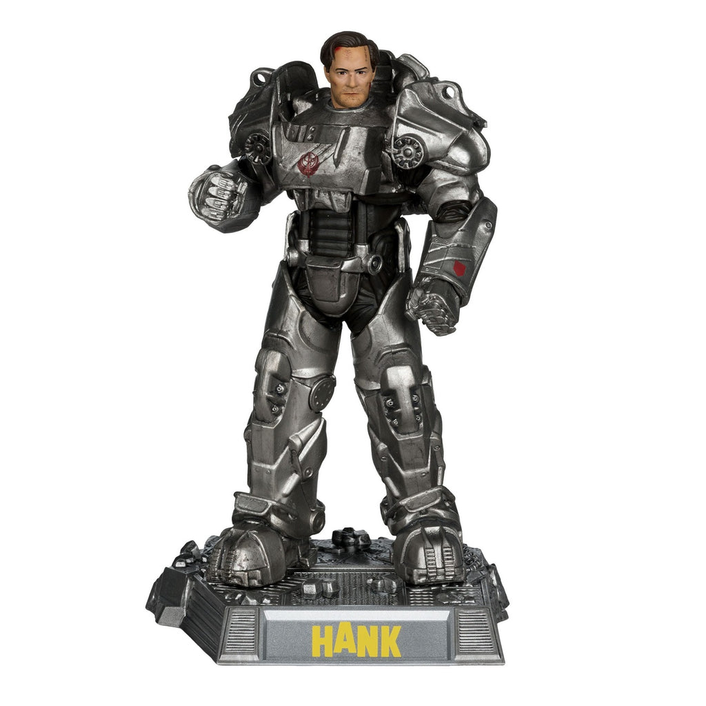 Produktbild Fallout Movie Maniacs actionfigur Hank Maclean (Säsong 2) (Red Platinum Edition) 17 cm