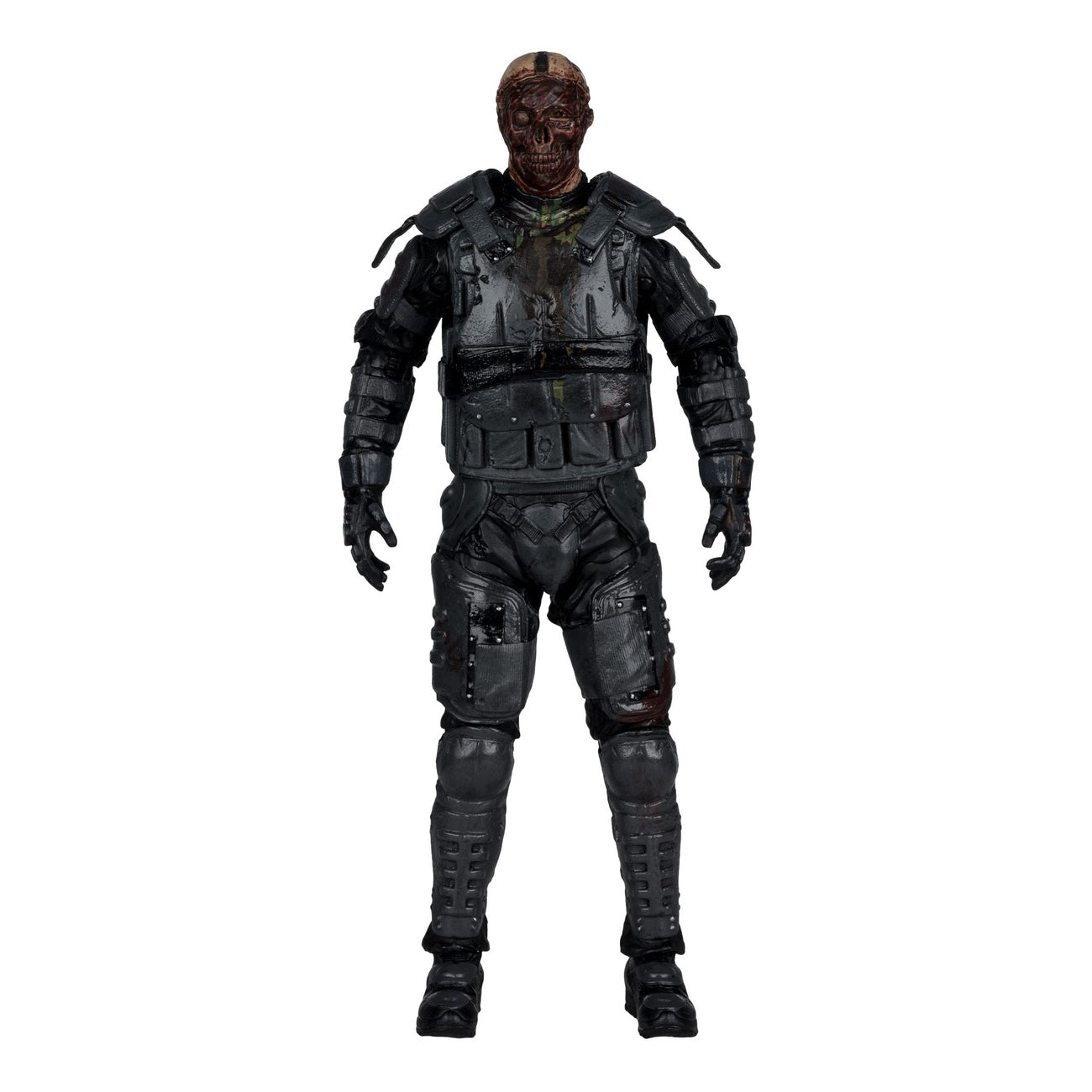 Produktbild The Walking Dead Actionfigur Gas Mask Zombie (Säsong 4) 13 cm