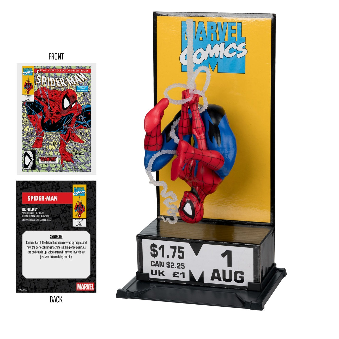 Produktbild Marvel Collection PVC-staty 1/10 Spider-Man #1 (Corner Box) 19 cm