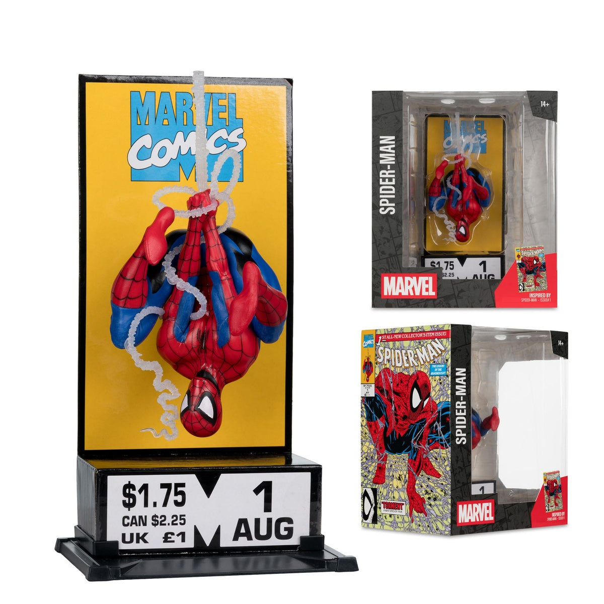 Produktbild Marvel Collection PVC-staty 1/10 Spider-Man #1 (Corner Box) 19 cm