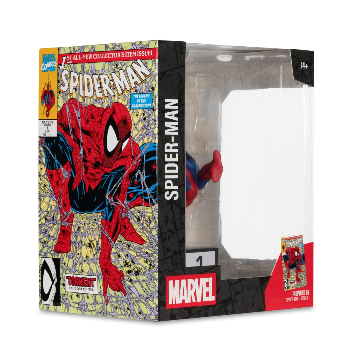 Produktbild Marvel Collection PVC-staty 1/10 Spider-Man #1 (Corner Box) 19 cm