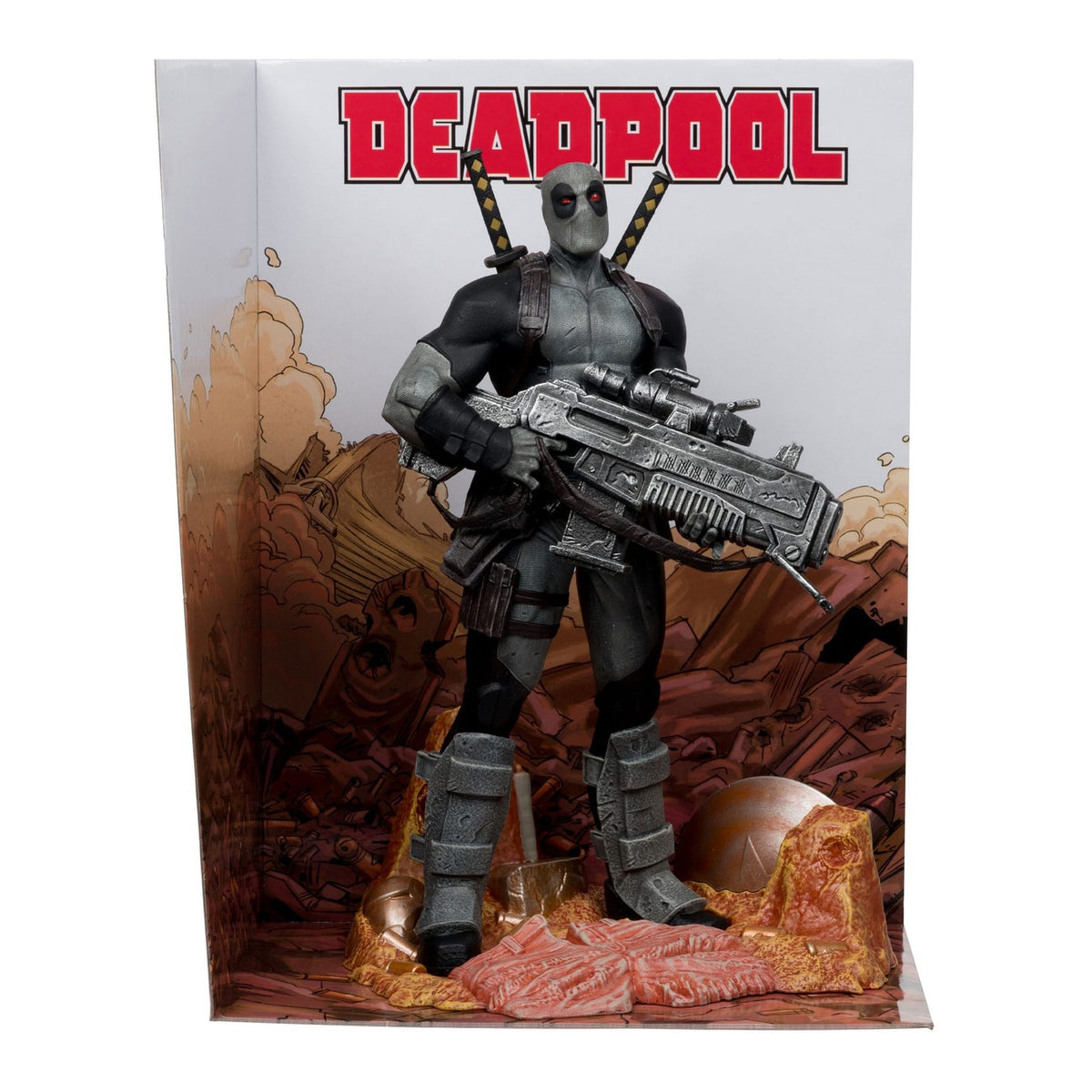 Produktbild Marvel Collection PVC-staty 1/6 Deadpool (Deadpool nr 1) (Grey Suit Chase) 27 cm