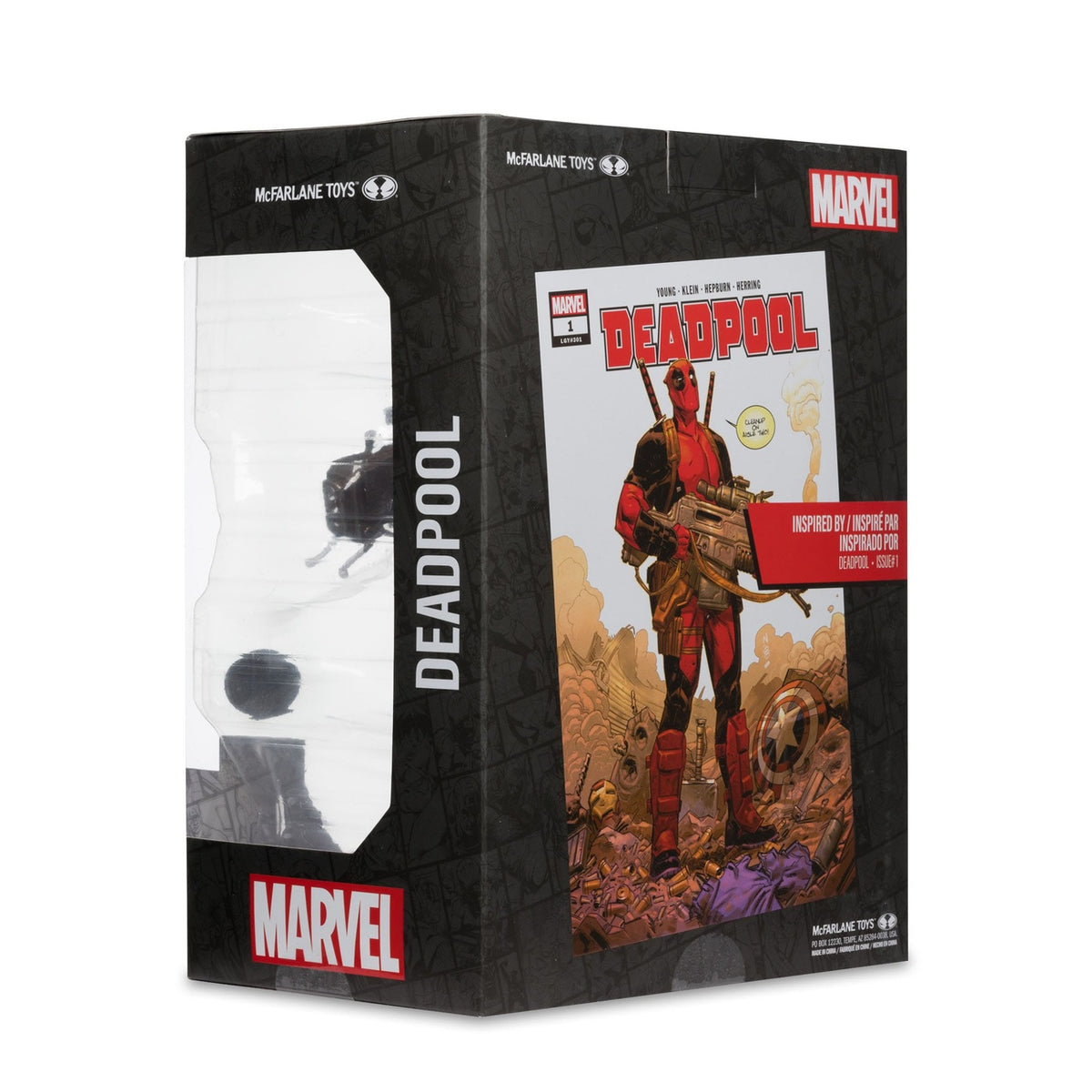 Produktbild Marvel Collection PVC-staty 1/6 Deadpool (Deadpool nr 1) (Grey Suit Chase) 27 cm