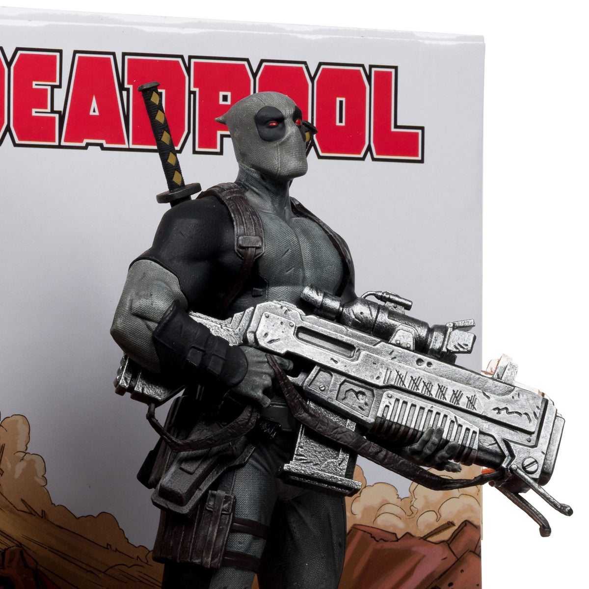 Produktbild Marvel Collection PVC-staty 1/6 Deadpool (Deadpool nr 1) (Grey Suit Chase) 27 cm