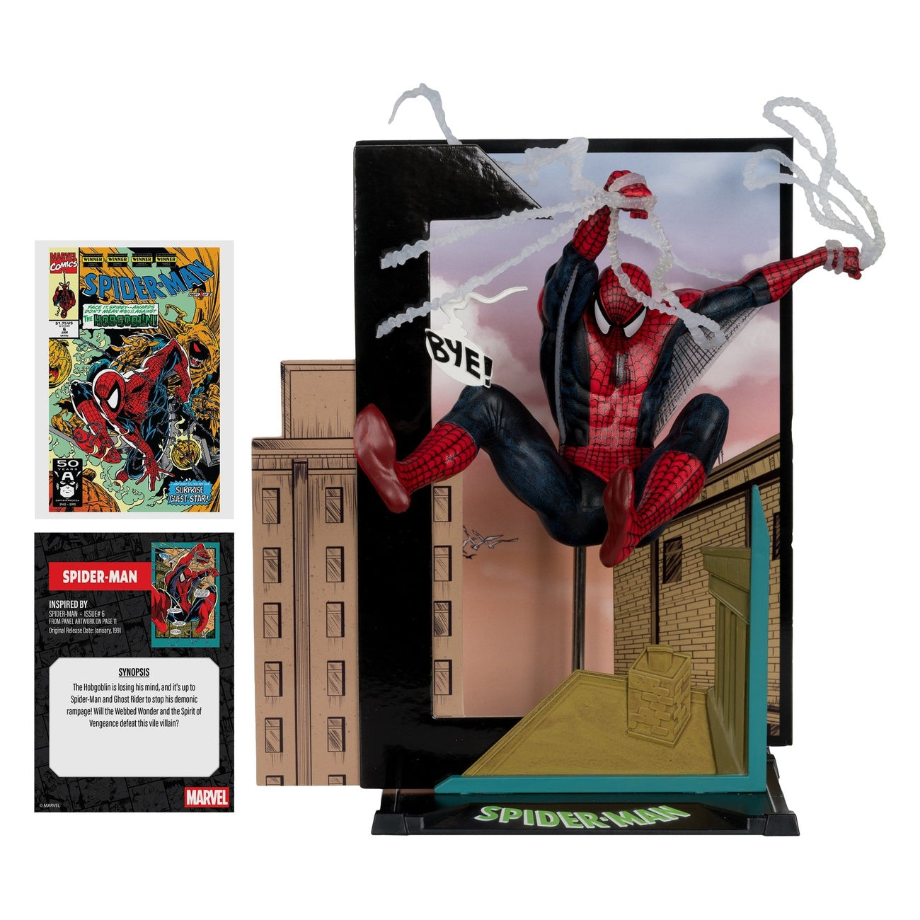 Produktbild Marvel Collection PVC-staty 1/10 Spider-Man (Spider-Man nr 6) 18 cm