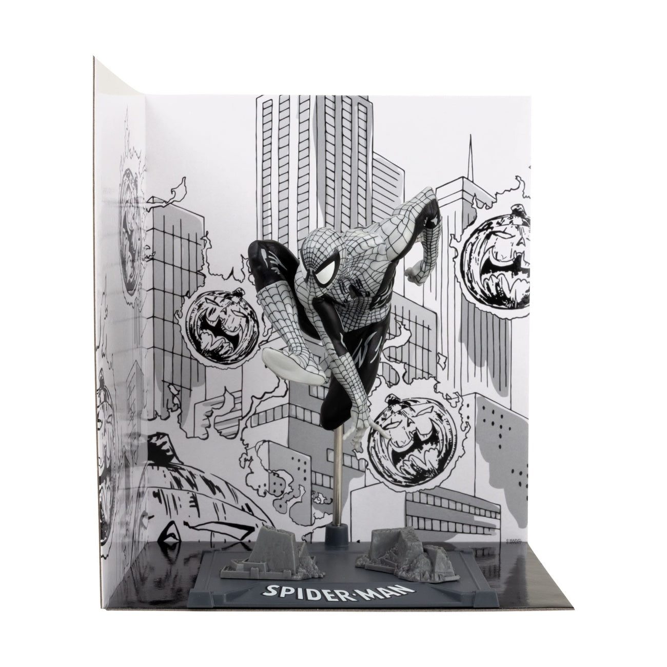 Produktbild Marvel Collection PVC-staty 1/10 Spider-Man (Spider-Man nr 6) (Line Art) (Gold Label) 10 cm