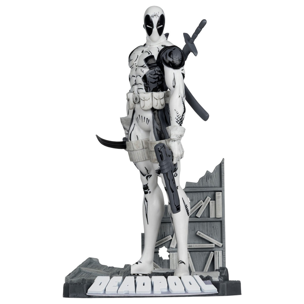 Produktbild Marvel Collection PVC-staty 1/10 Deadpool (The New Mutants #98) (Line Art) (Gold Label) 17 cm