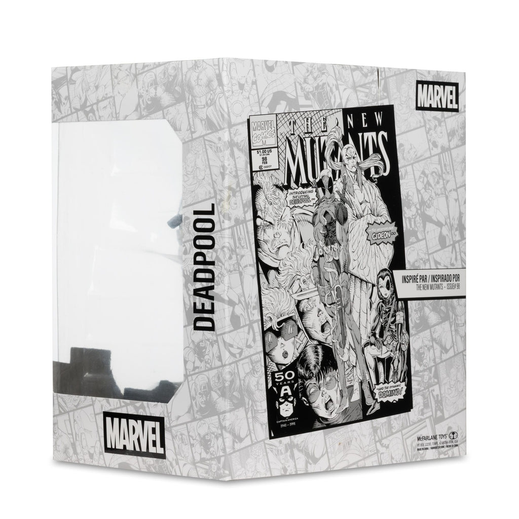 Produktbild Marvel Collection PVC-staty 1/10 Deadpool (The New Mutants #98) (Line Art) (Gold Label) 17 cm