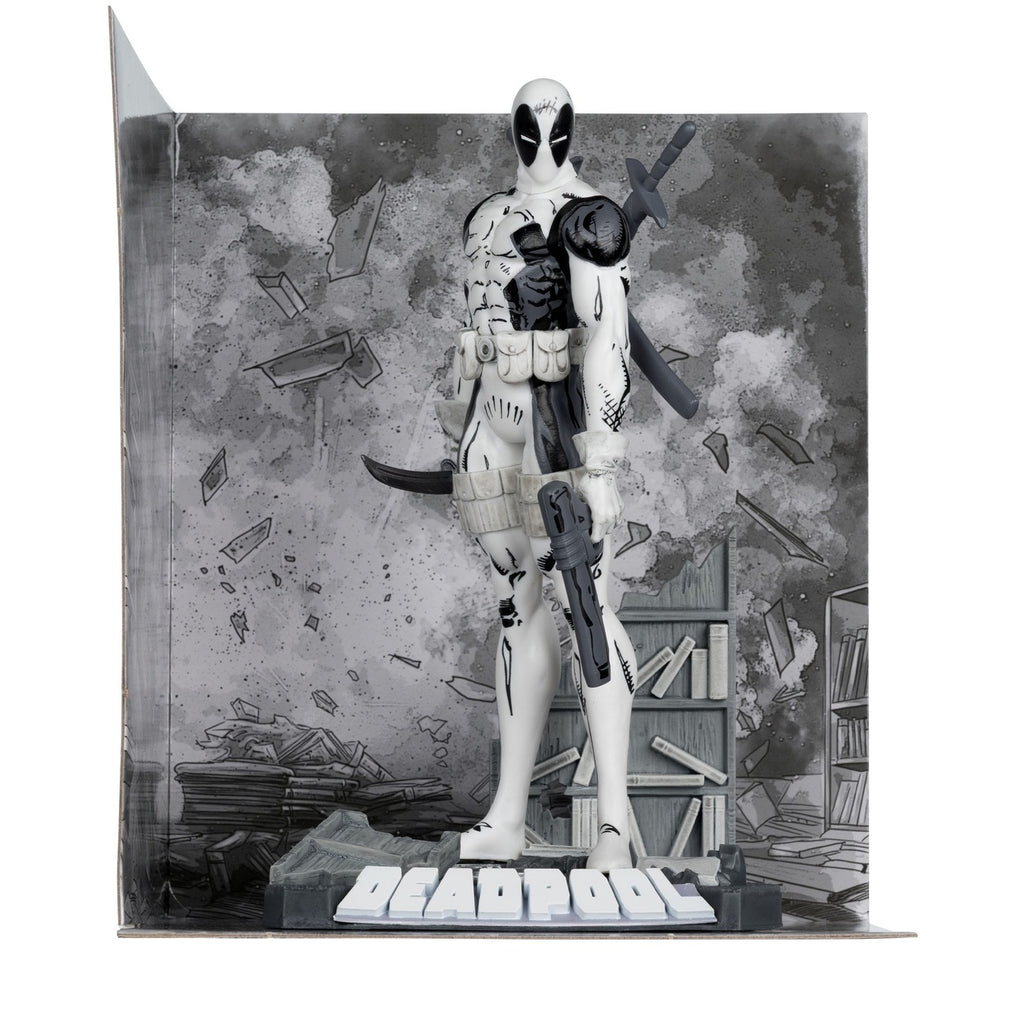 Produktbild Marvel Collection PVC-staty 1/10 Deadpool (The New Mutants #98) (Line Art) (Gold Label) 17 cm