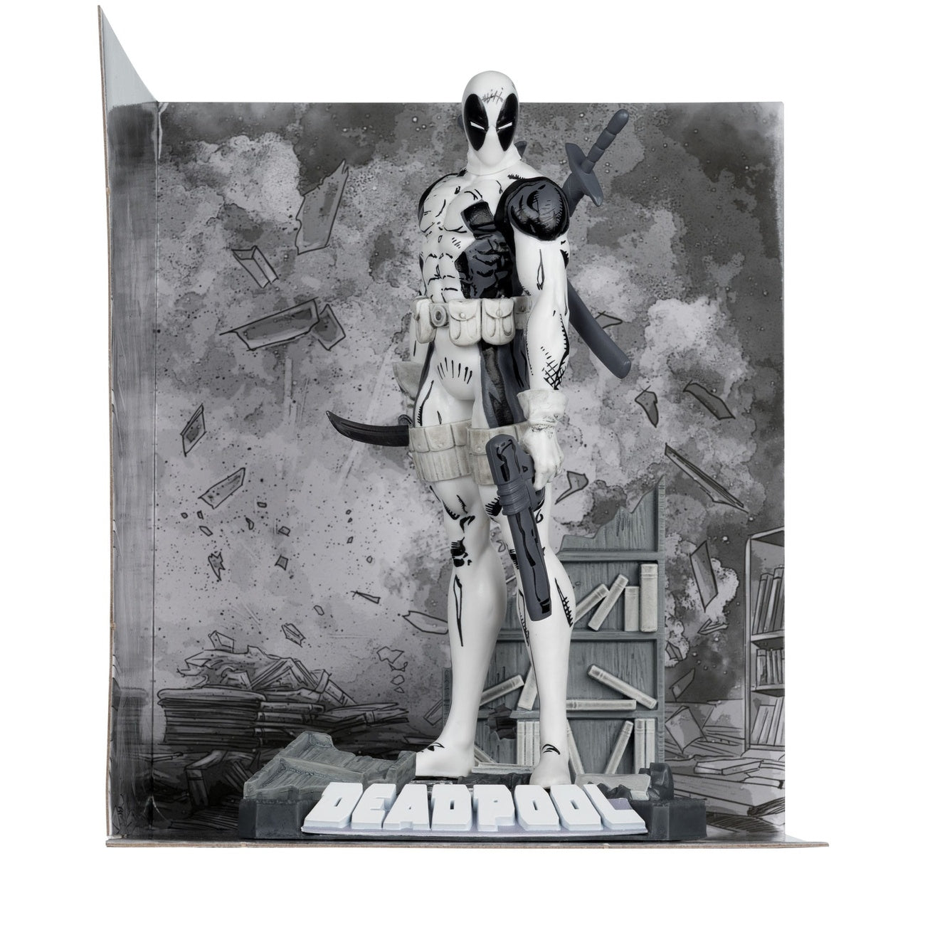 Produktbild Marvel Collection PVC-staty 1/10 Deadpool (The New Mutants #98) (Line Art) (Gold Label) 17 cm