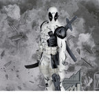 Produktbild Marvel Collection PVC-staty 1/10 Deadpool (The New Mutants #98) (Line Art) (Gold Label) 17 cm