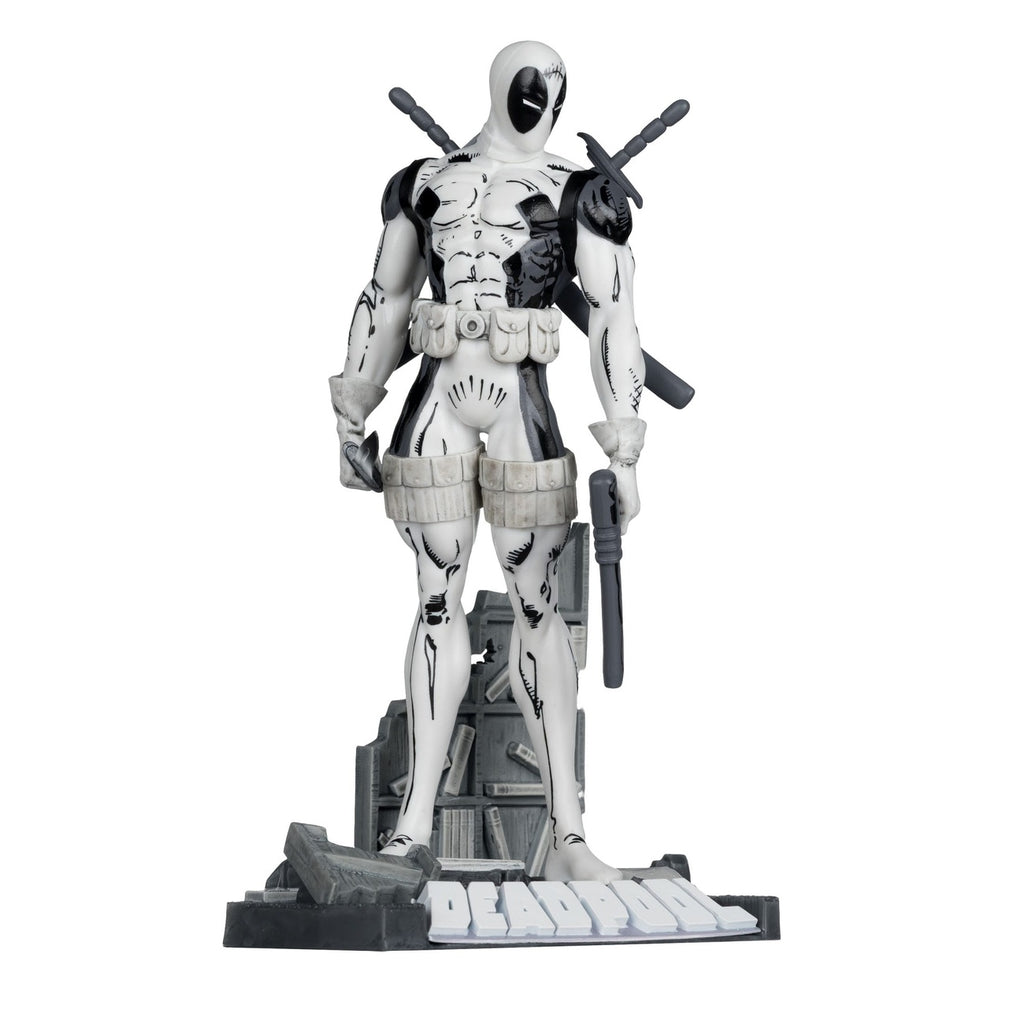 Produktbild Marvel Collection PVC-staty 1/10 Deadpool (The New Mutants #98) (Line Art) (Gold Label) 17 cm