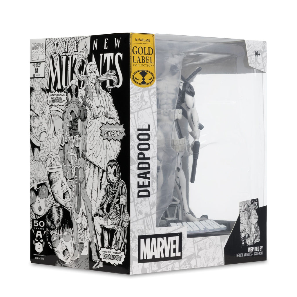 Produktbild Marvel Collection PVC-staty 1/10 Deadpool (The New Mutants #98) (Line Art) (Gold Label) 17 cm