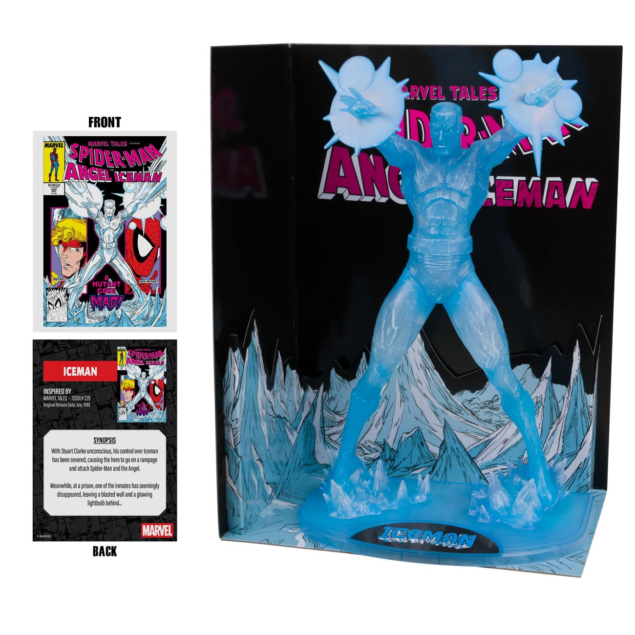 Produktbild Marvel Collection PVC-staty 1/6 Iceman (Marvel Tales #229) (Red Platinum Edition) 29 cm
