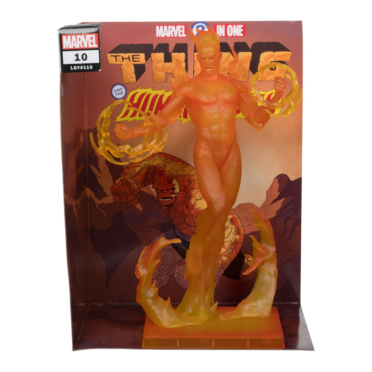 Produktbild Marvel Collection PVC-staty 1/6 Human Torch (Marvel 2 in 1 nr 10) 29 cm