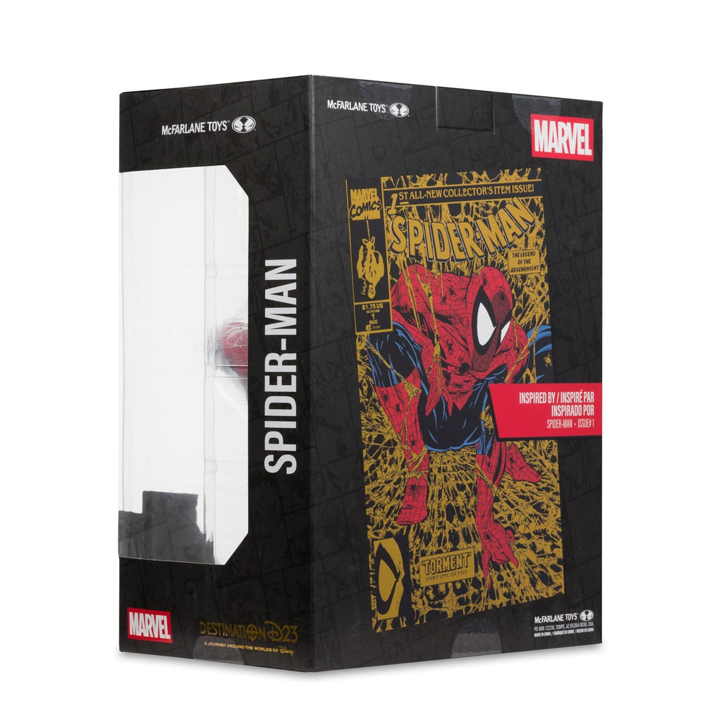 Produktbild Marvel Collection PVC-staty 1/6 Spider-Man (Spider-Man #1) (Gold Edition) (Gold Label) 15 cm