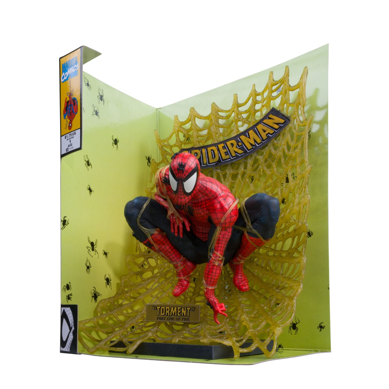 Produktbild Marvel Collection PVC-staty 1/6 Spider-Man (Spider-Man #1) (Gold Edition) (Gold Label) 15 cm