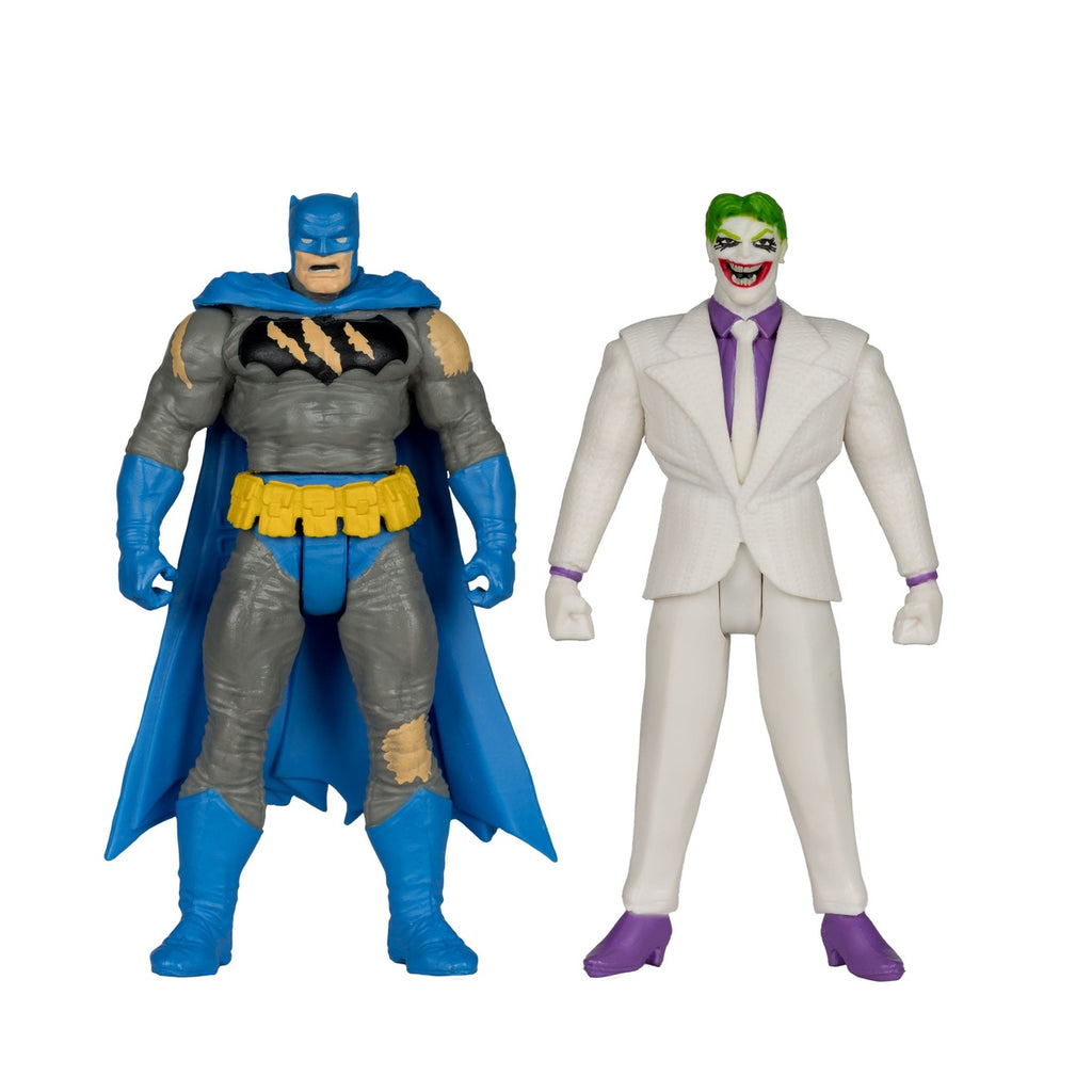 Produktbild DC Direct Page Punchers 2-pack actionfigurer Batman & The Joker (Batman: The Dark Knight Returns) 8 cm