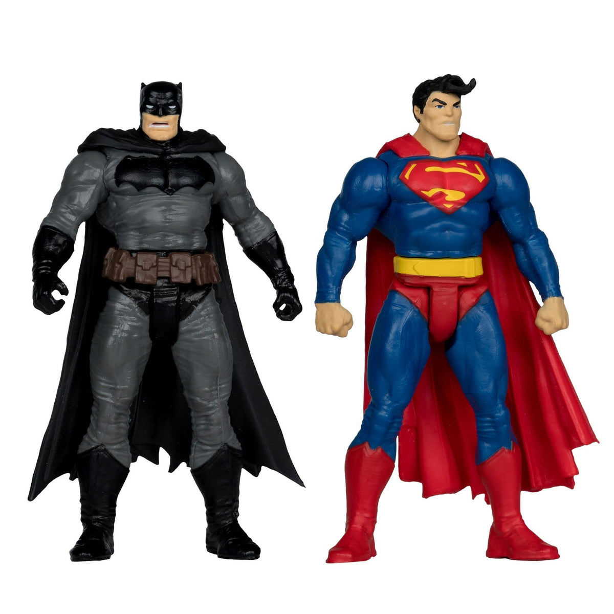 Produktbild DC Direct Page Punchers Actionfigurer 4-pack Batman & Son of Batman & Superman & Joker 7 cm