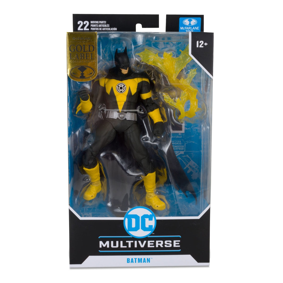 Produktbild DC Multiverse Actionfigur Batman (Sinestro Corps) (Gold Label) 18 cm