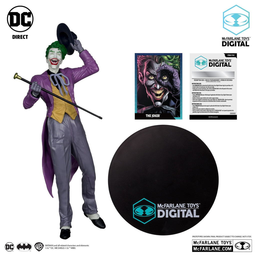 Produktbild DC Direct PVC‑staty 1/6 The Joker by Jason Fabok (McFarlane Digital) 29 cm
