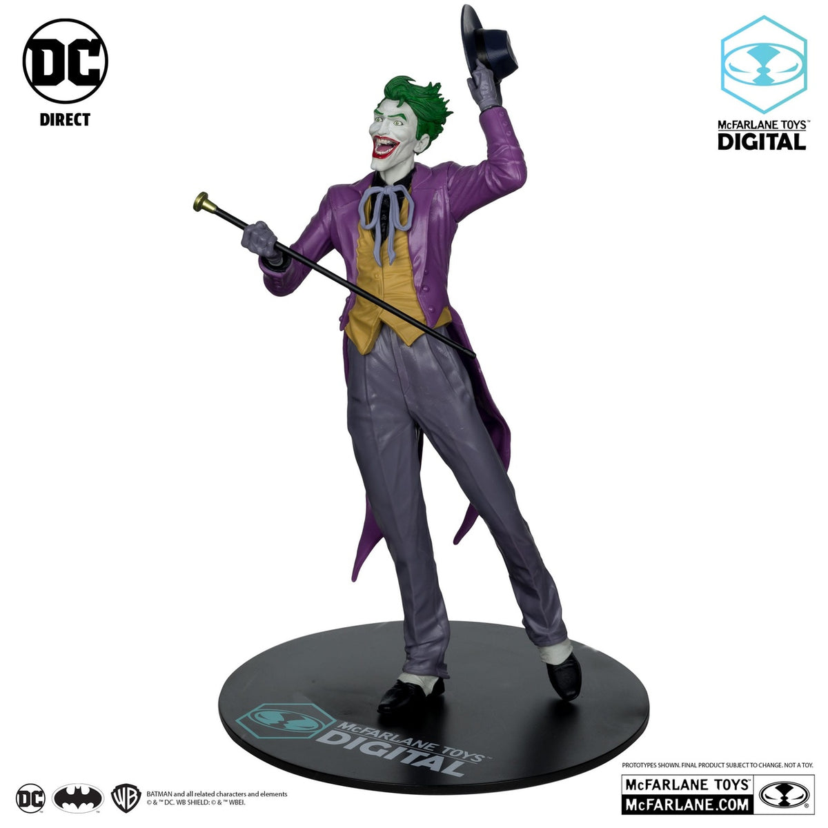 Produktbild DC Direct PVC‑staty 1/6 The Joker by Jason Fabok (McFarlane Digital) 29 cm