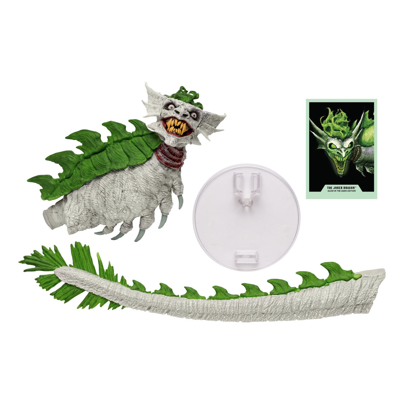 Produktbild Dark Nights: Metal DC Multiverse actionfigur The Joker Dragon Glow in the Dark Edition (Gold Label) 25 cm