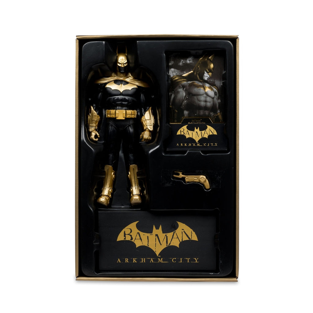 Produktbild DC Multiverse Actionfigur Batman (Arkham City) Knightmare Edition (Gold Label) 19 cm