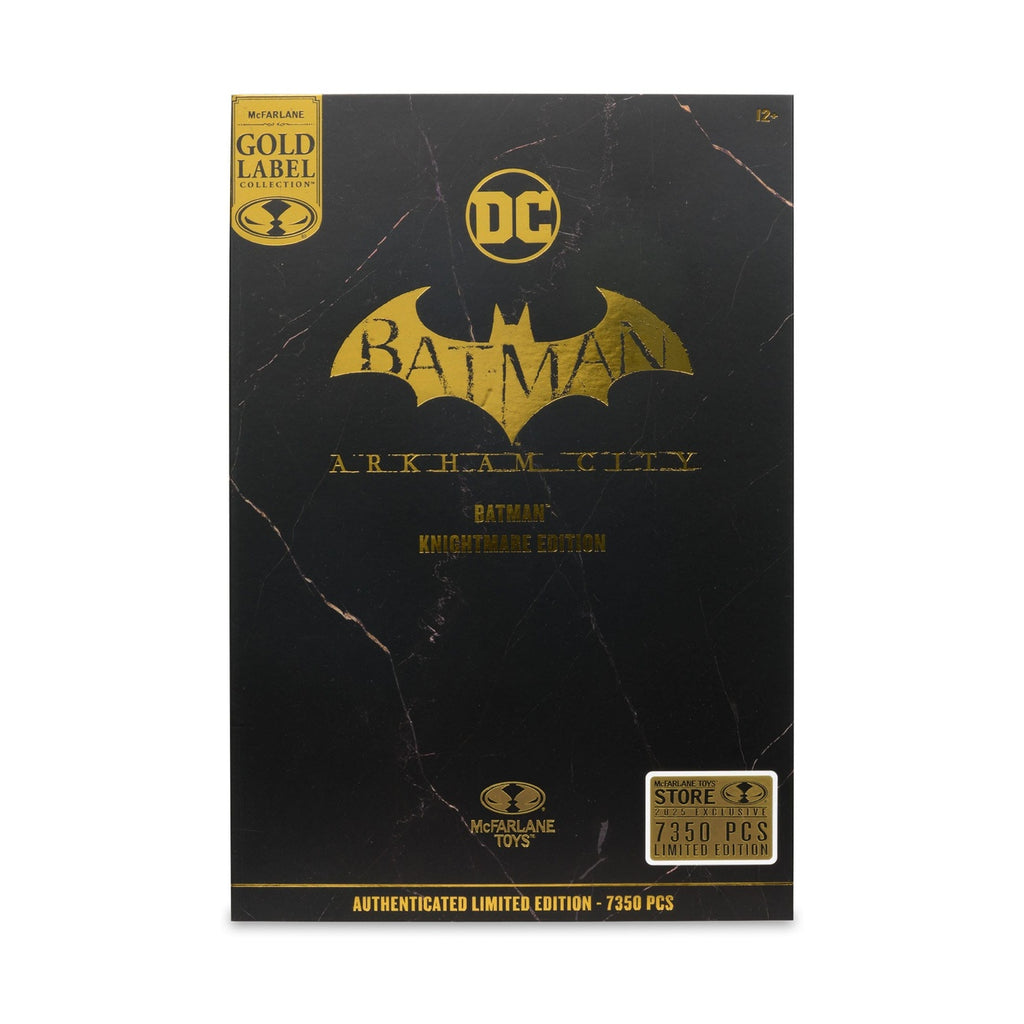 Produktbild DC Multiverse Actionfigur Batman (Arkham City) Knightmare Edition (Gold Label) 19 cm