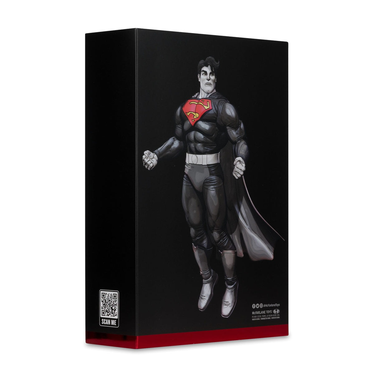 Produktbild DC Multiverse Actionfigur Superman (The Dark Knight Returns) (Black & White Accent Edition) (Gold Label) 18 cm
