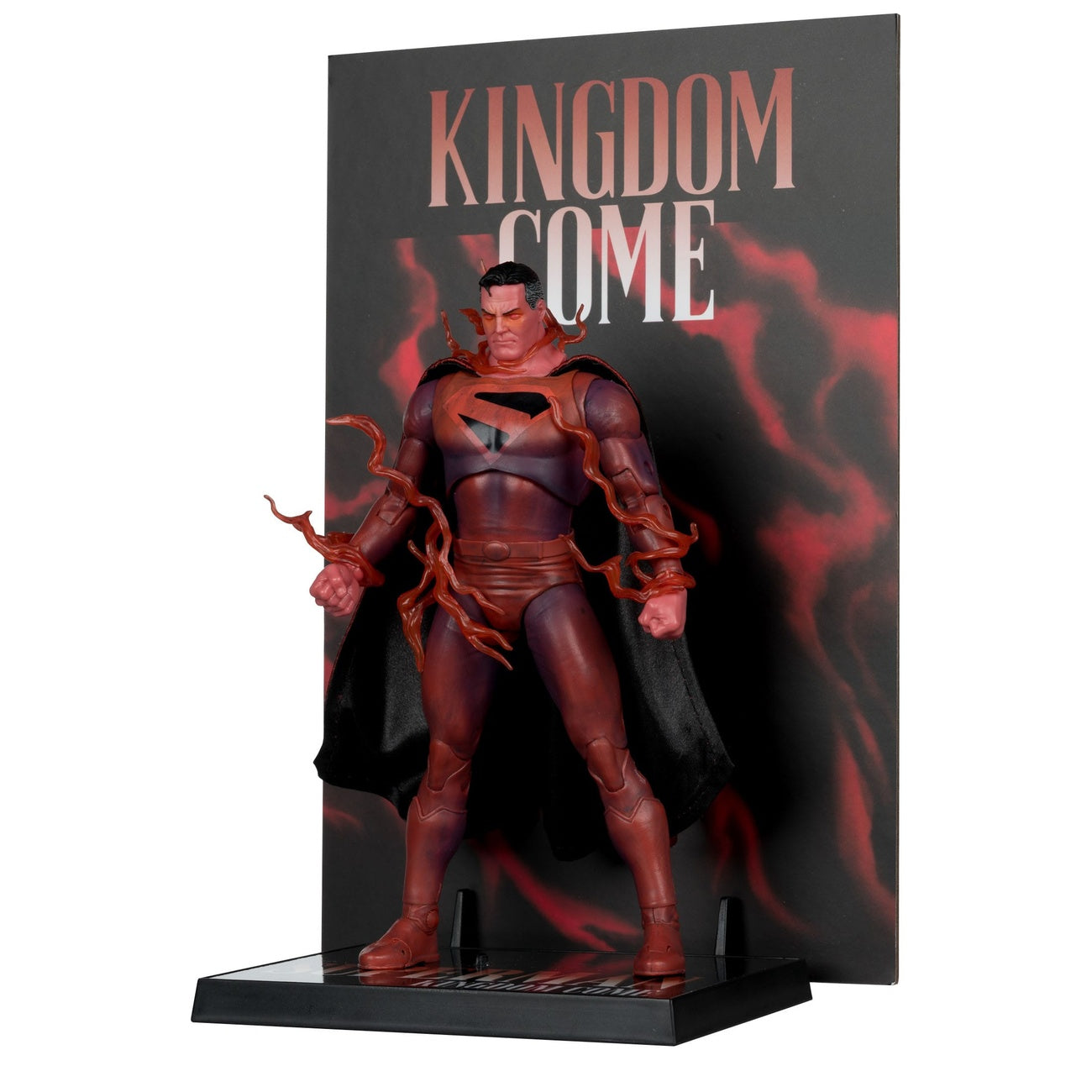 Produktbild DC Multiverse McFarlane Cover Recreations actionfigur Superman (Kingdom Come) (Gold Label) 18 cm