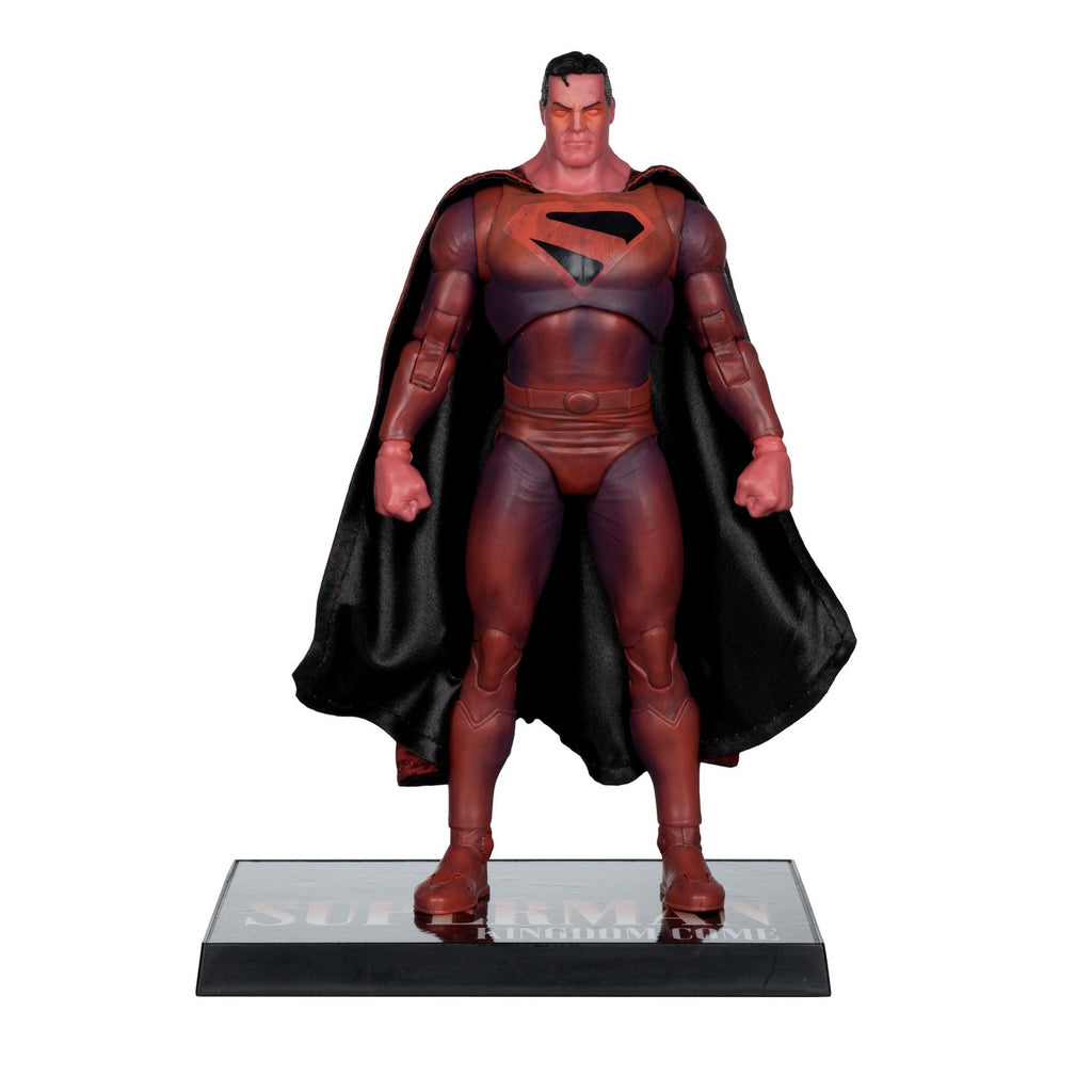 Produktbild DC Multiverse McFarlane Cover Recreations actionfigur Superman (Kingdom Come) (Gold Label) 18 cm