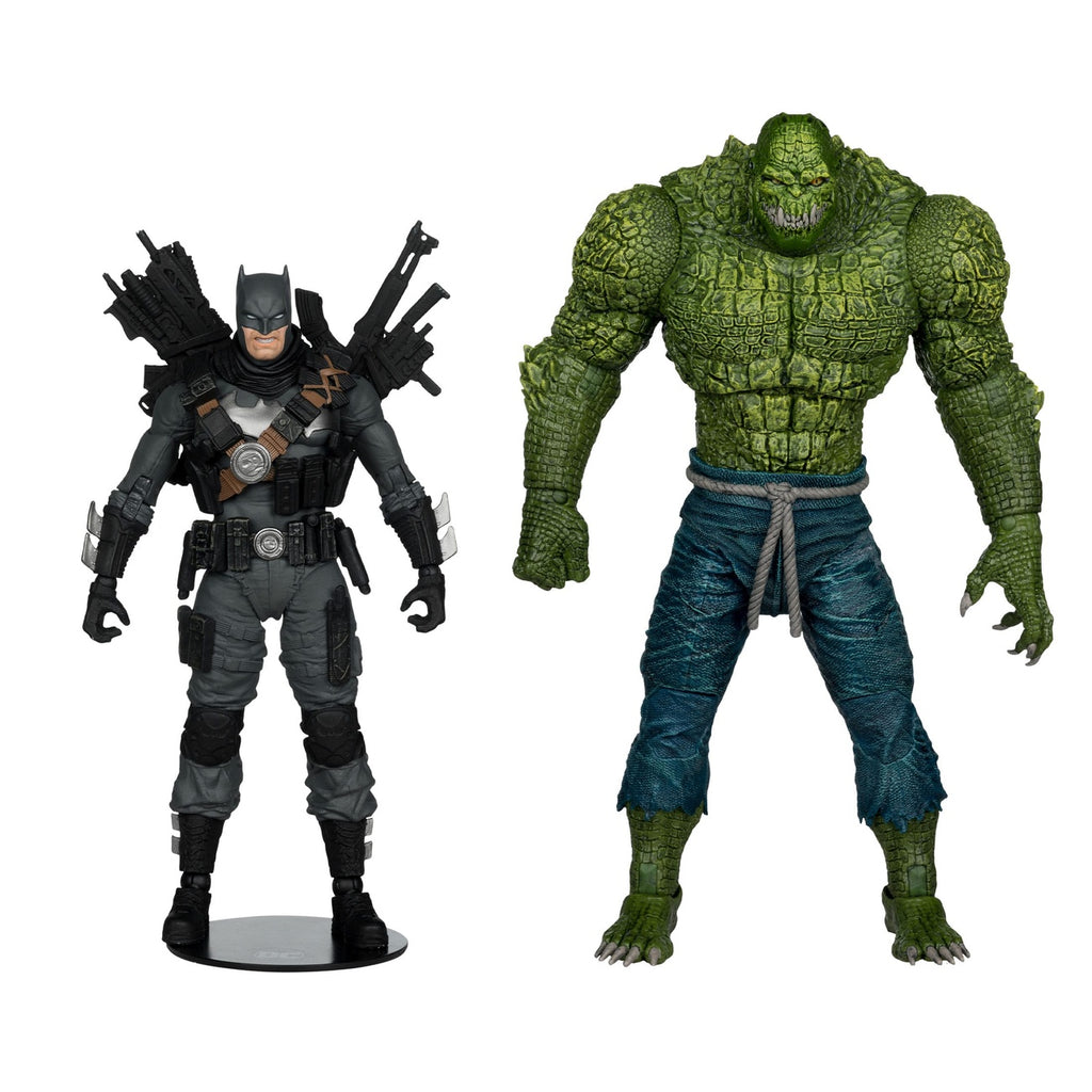 Produktbild DC Multiverse McFarlane Collector Edition actionfigurer 2-pack #03 Batman vs. Killer Croc 18 cm