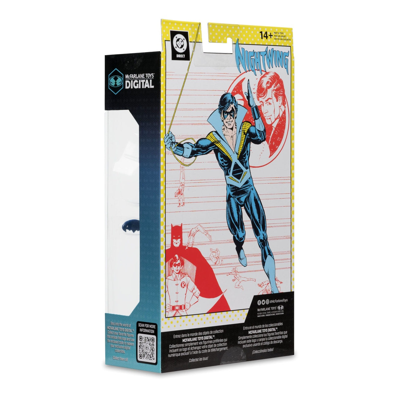 Produktbild DC Direct McFarlane Toys digital actionfigur Nightwing (Teen Titans) 18 cm
