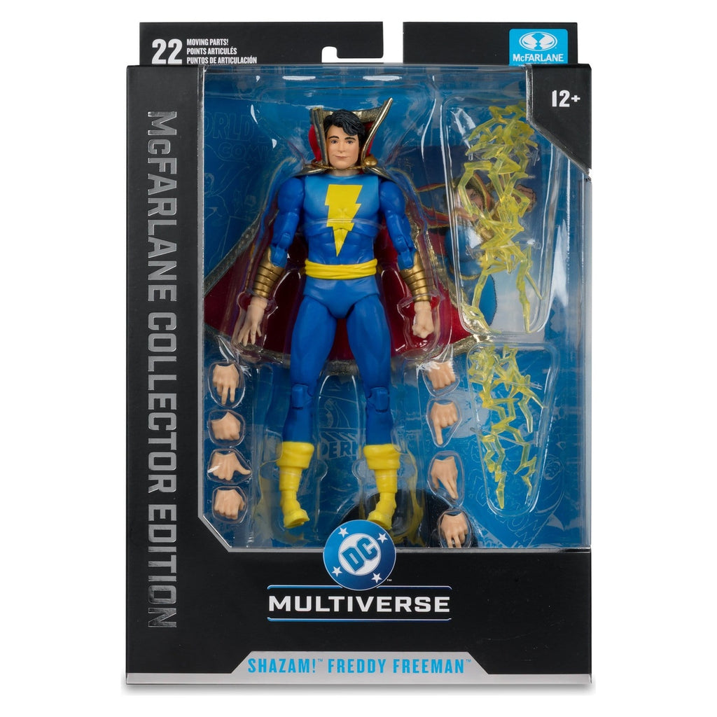 Produktbild DC Multiverse Collector Edition actionfigur Shazam! Freddy Freeman (Captain Marvel Jr.) (Collector Edition nr 55) 18 cm
