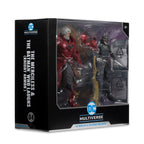 Produktbild DC Multiverse McFarlane Collector Edition Actionfigurer 2-pack nr 04 Batman Who Laughs (Knight Armor) & Merciless (Dark)