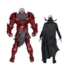 Produktbild DC Multiverse McFarlane Collector Edition Actionfigurer 2-pack nr 04 Batman Who Laughs (Knight Armor) & Merciless (Dark)