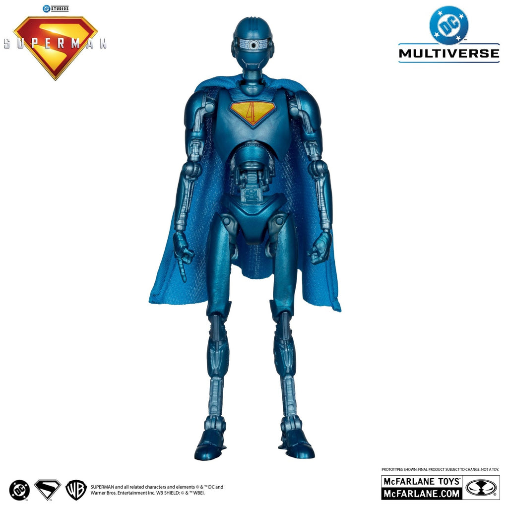 Produktbild Superman (2025) DC Multiverse deluxe actionfigur Superman Robot (Red Platinum Edition) 18 cm