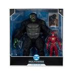 Produktbild DC Multiverse actionfigurer 2-pack Flash vs. Titano 18 cm