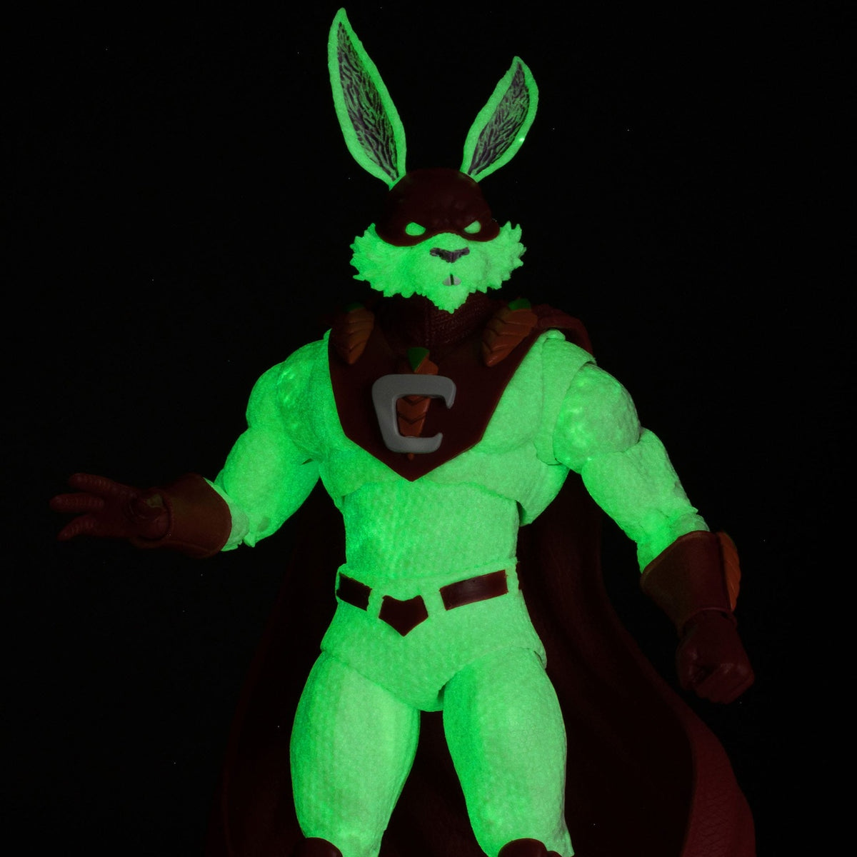 Produktbild DC Multiverse Actionfigur Captain Carrot (Justice League Incarnate) Glow in the Dark Edition (Gold Label) 18 cm