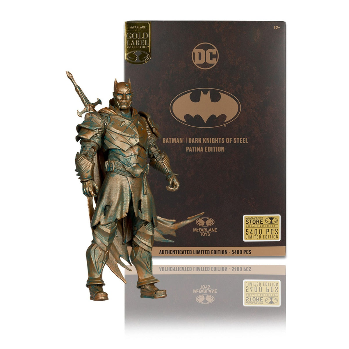 Produktbild DC Multiverse Actionfigur Batman (Dark Knights of Steel) (Gold Label) 18 cm