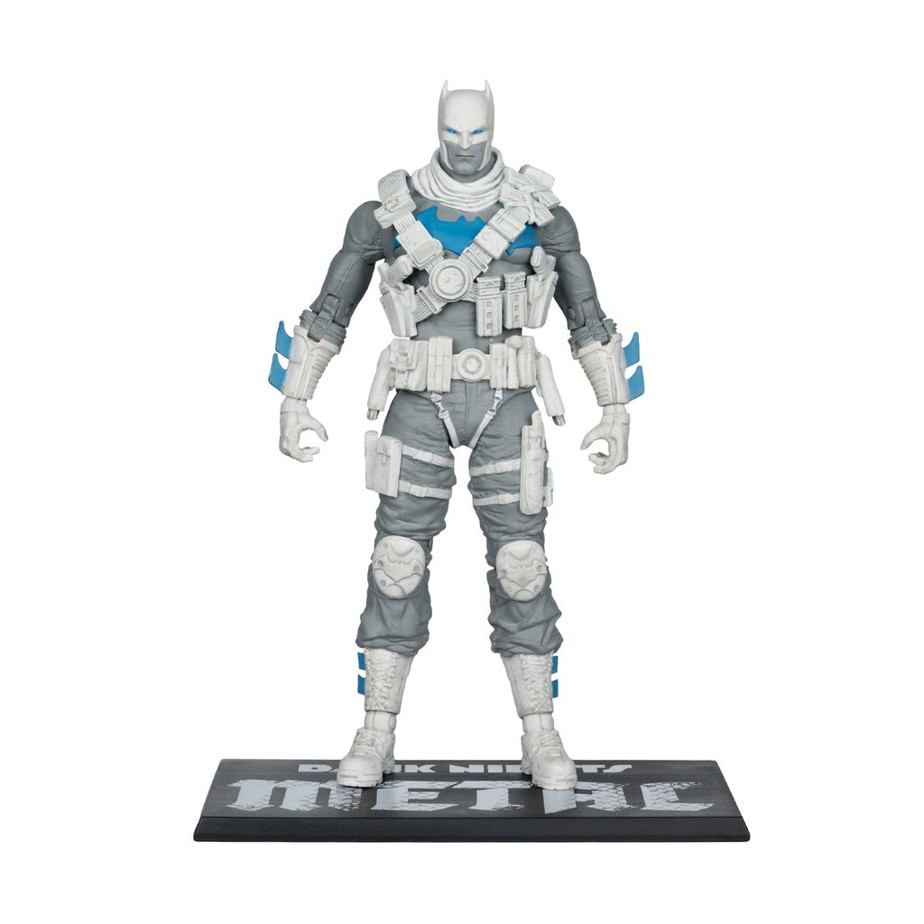 Produktbild DC Multiverse Actionfigur The Grim Knight (Dark Nights: Metal) (Black & White Accent Edition) (Gold Label) 18 cm