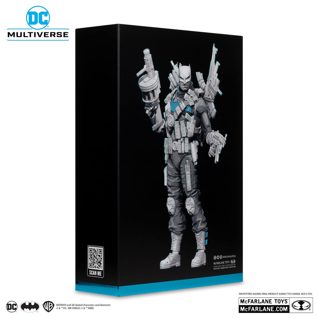 Produktbild DC Multiverse Actionfigur The Grim Knight (Dark Nights: Metal) (Black & White Accent Edition) (Gold Label) 18 cm