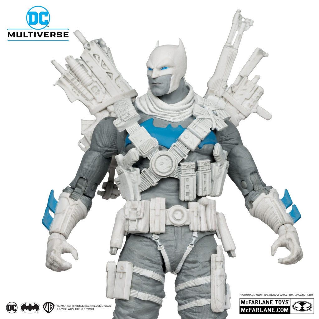 Produktbild DC Multiverse Actionfigur The Grim Knight (Dark Nights: Metal) (Black & White Accent Edition) (Gold Label) 18 cm