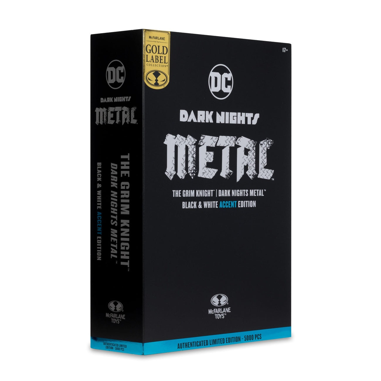 Produktbild DC Multiverse Actionfigur The Grim Knight (Dark Nights: Metal) (Black & White Accent Edition) (Gold Label) 18 cm