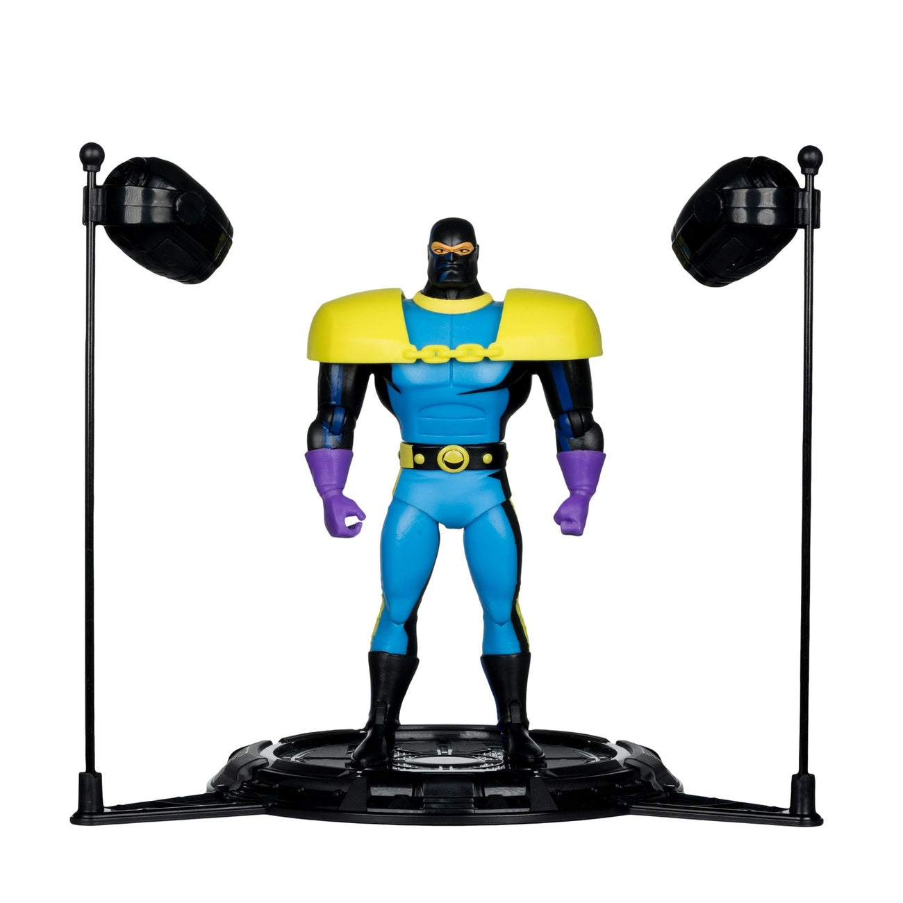 Produktbild Batman: The Animated Series DC Direct Build-A actionfigur Wave 5 Lock-Up Black Light Edition (Gold Label) 15 cm